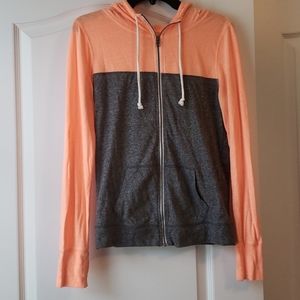 Color block hoodie